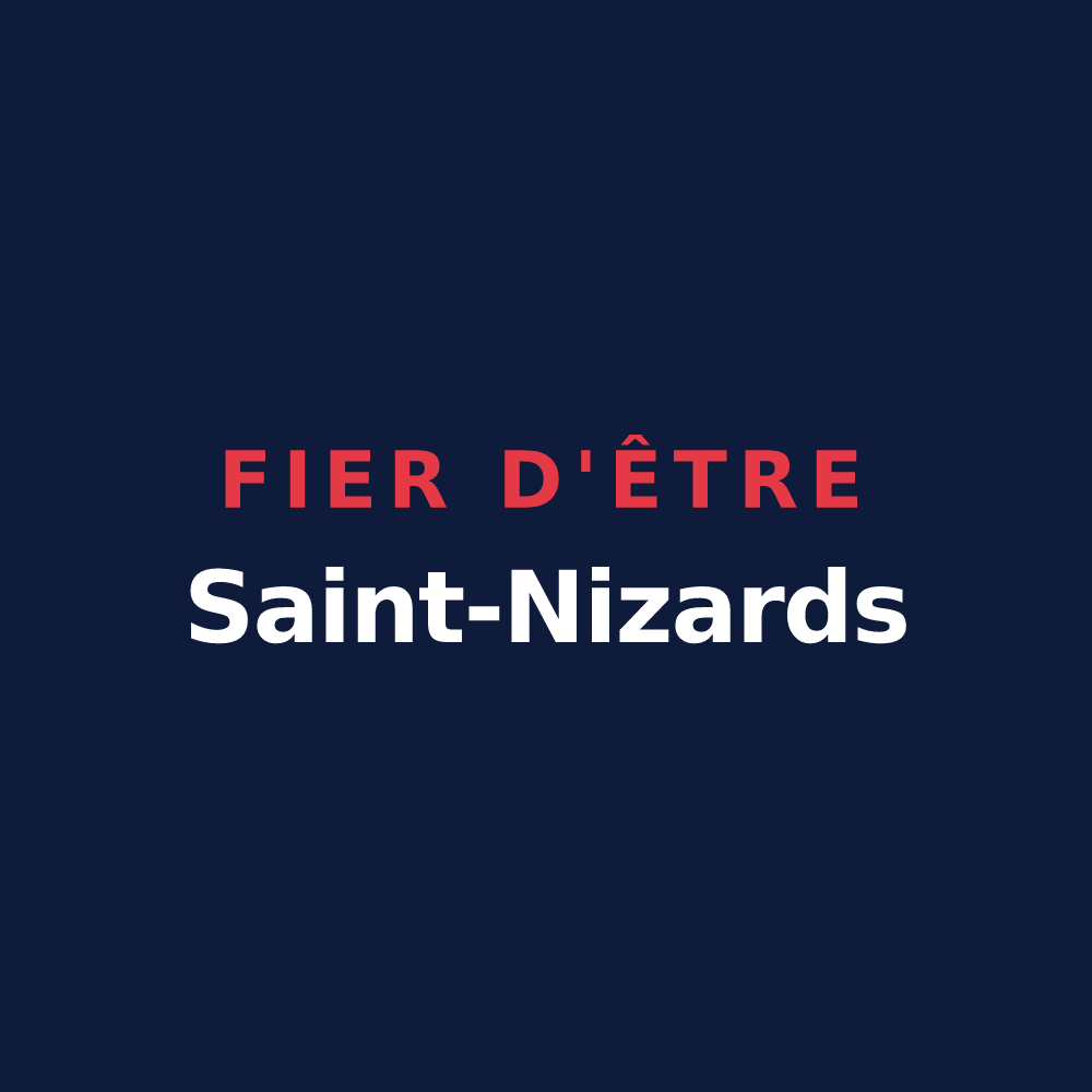 T-shirt « Fier d'être Saint-Nizards » — design pour Saint-Nizier-du-Moucherotte