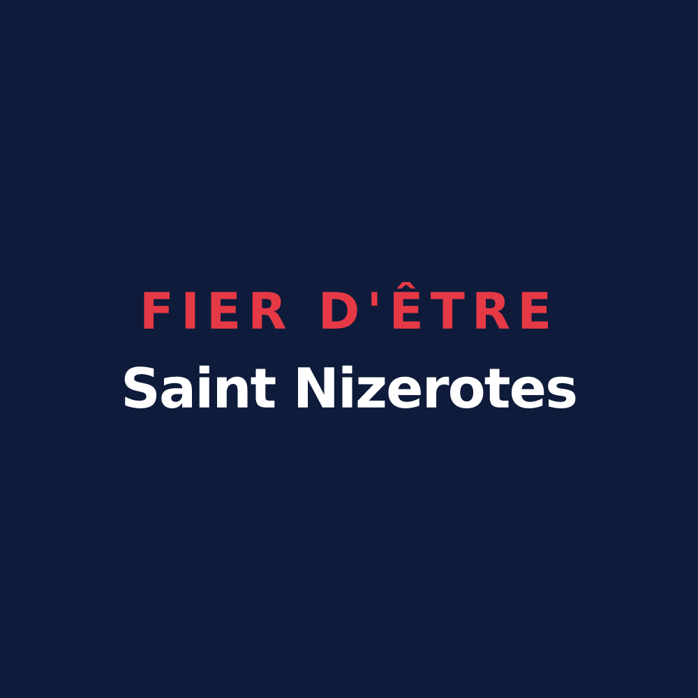 T-shirt « Fier d'être Saint Nizerotes » — design pour Saint-Nizier-sous-Charlieu