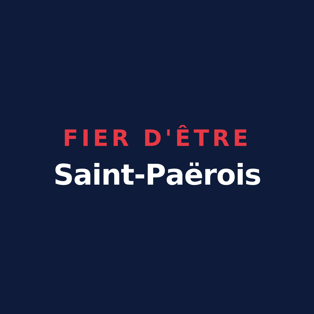 T-shirt « Fier d'être Saint-Paërois » — design pour Saint-Paër
