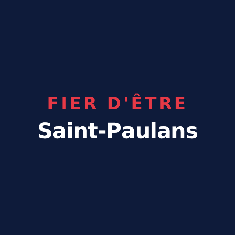 T-shirt « Fier d'être Saint-Paulans » — design pour Saint-Paul-le-Froid
