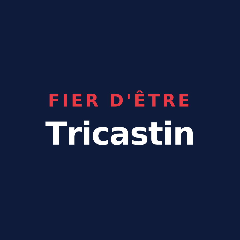 T-shirt « Fier d'être Tricastin » — design pour Saint-Paul-Trois-Châteaux