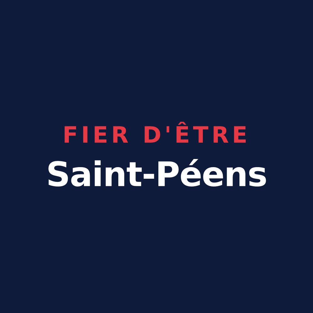 T-shirt « Fier d'être Saint-Péens » — design pour Saint-Pé-de-Bigorre