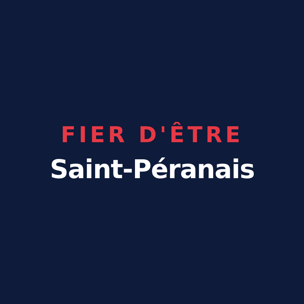 T-shirt « Fier d'être Saint-Péranais » — design pour Saint-Péran