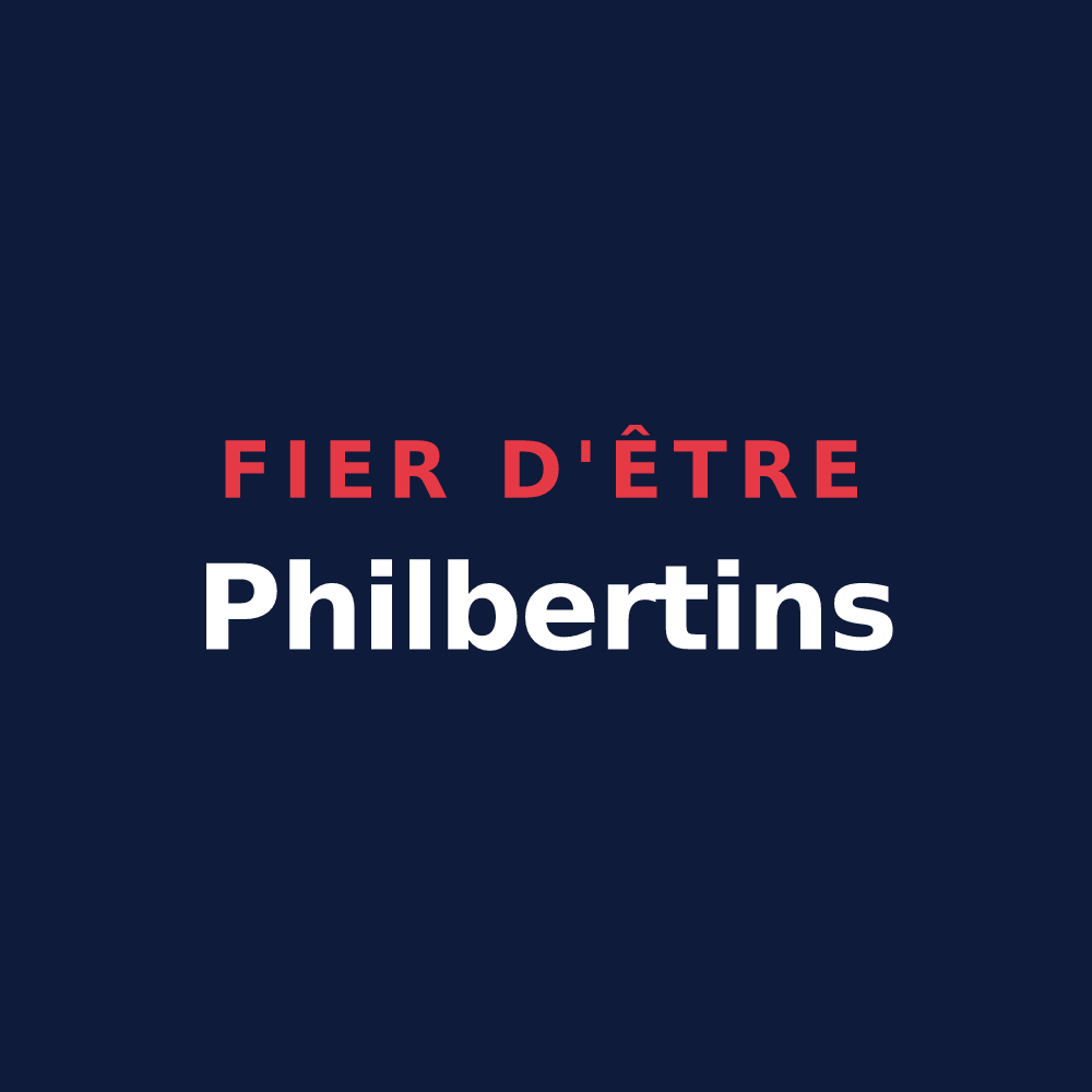T-shirt « Fier d'être Philbertins » — design pour Saint-Philbert-de-Bouaine