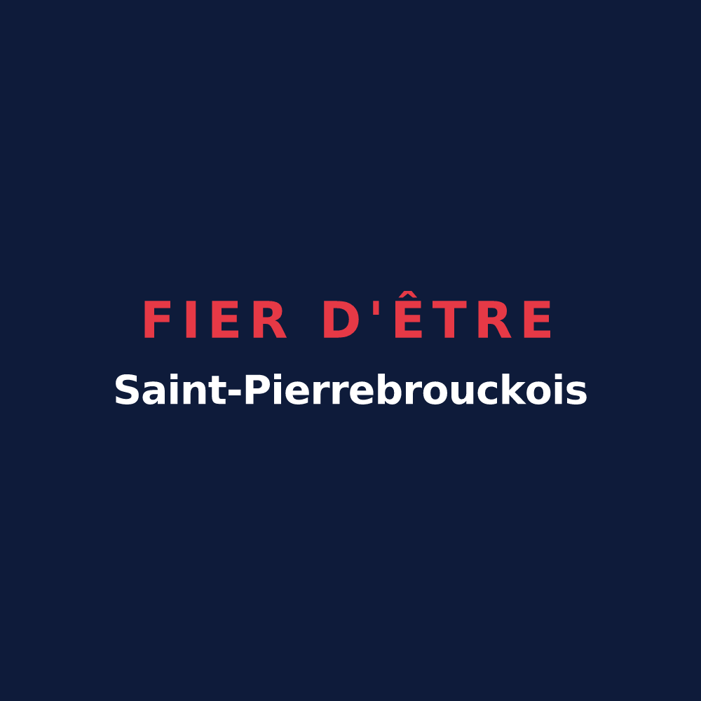 T-shirt « Fier d'être Saint-Pierrebrouckois » — design pour Saint-Pierre-Brouck