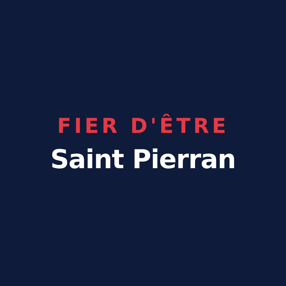 T-shirt « Fier d'être Saint Pierran » — design pour Saint-Pierre-d'Alvey