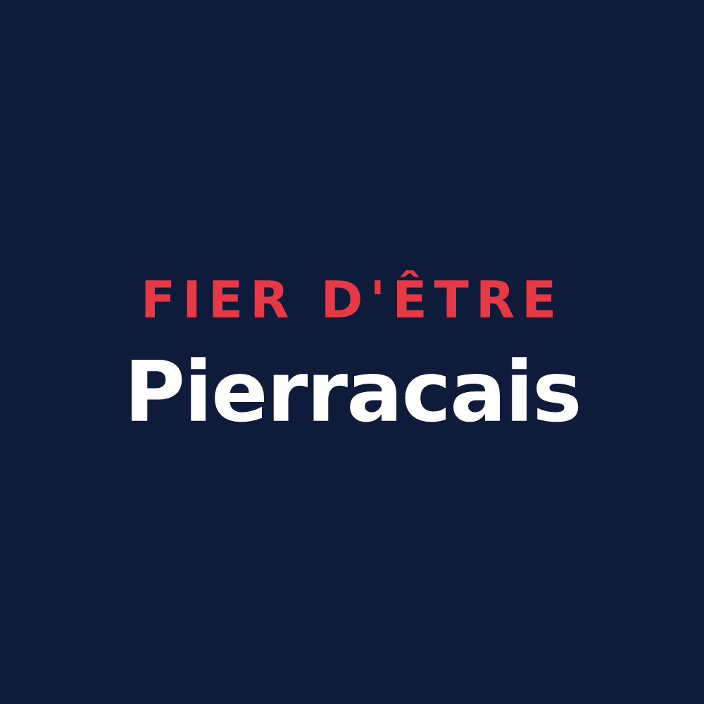 T-shirt « Fier d'être Pierracais » — design pour Saint-Pierre-de-Clairac