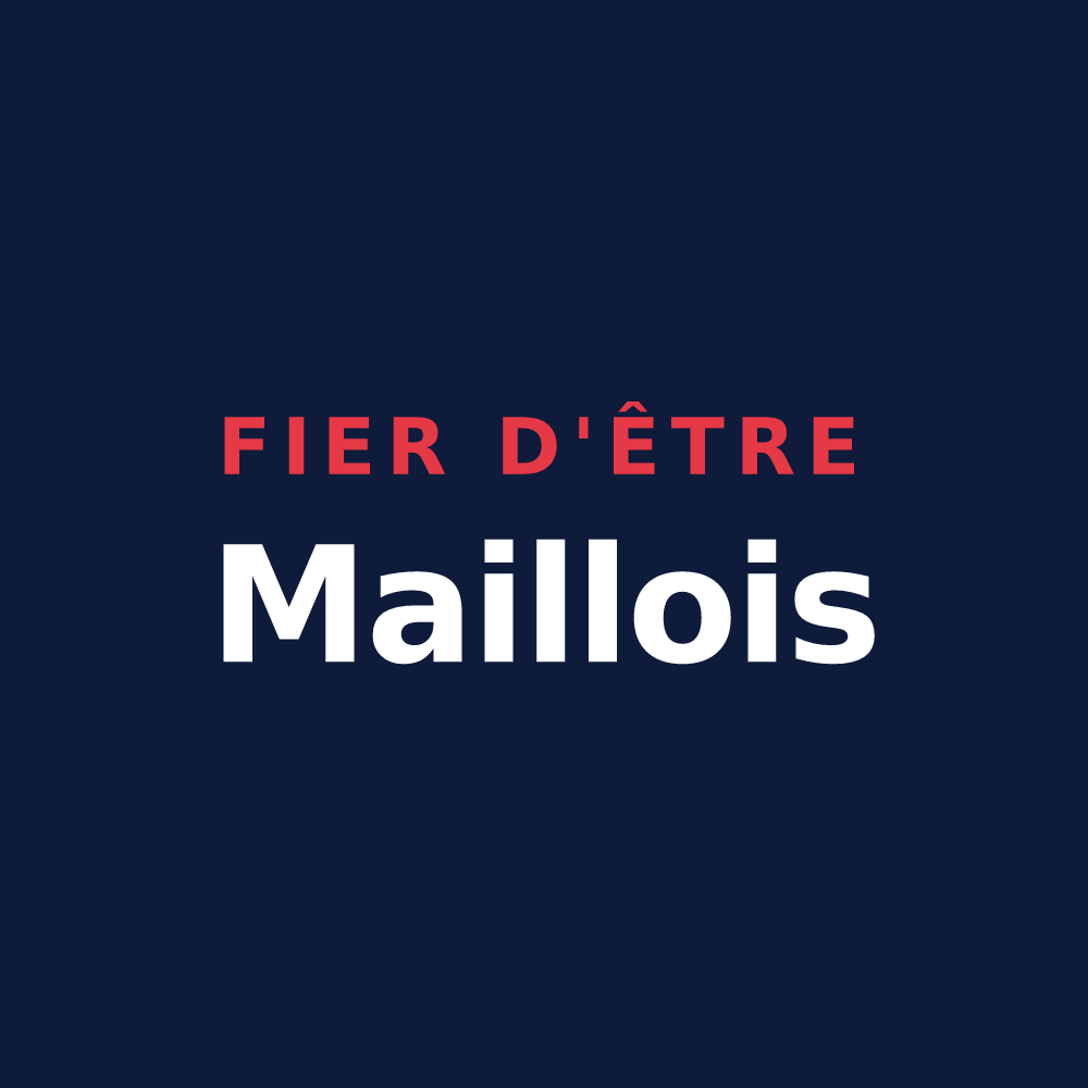 T-shirt « Fier d'être Maillois » — design pour Saint-Pierre-de-Maillé