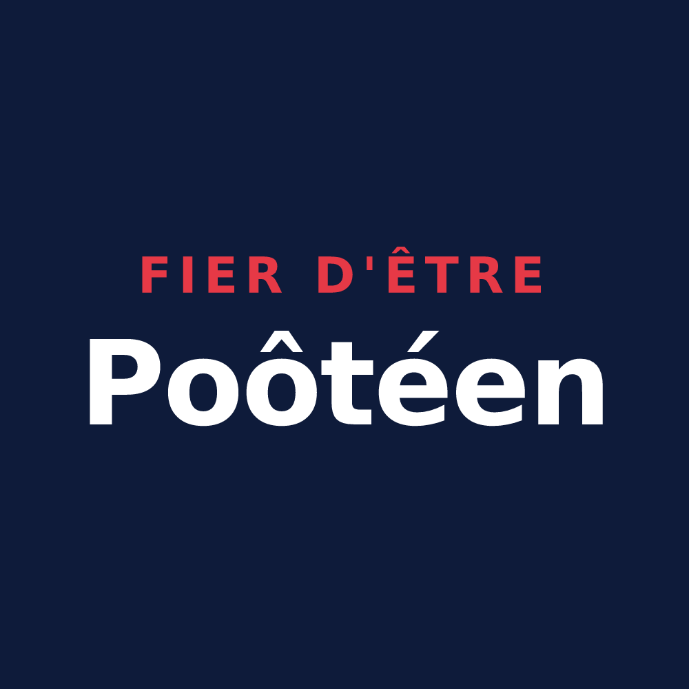 T-shirt « Fier d'être Poôtéen » — design pour Saint-Pierre-des-Nids