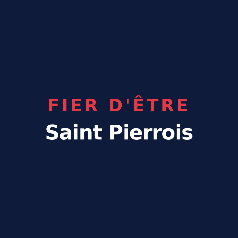 T-shirt « Fier d'être Saint Pierrois » — design pour Saint-Pierre-du-Mont