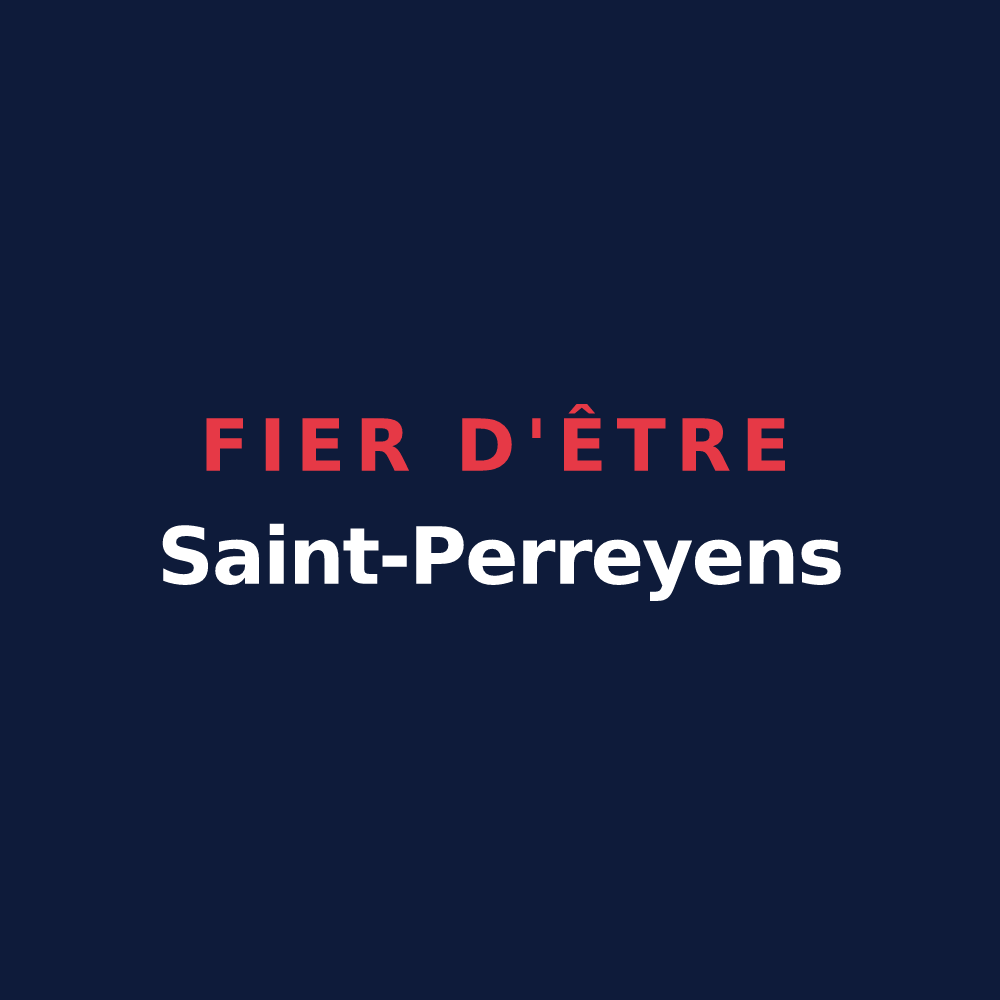 T-shirt « Fier d'être Saint-Perreyens » — design pour Saint-Pierre-du-Perray