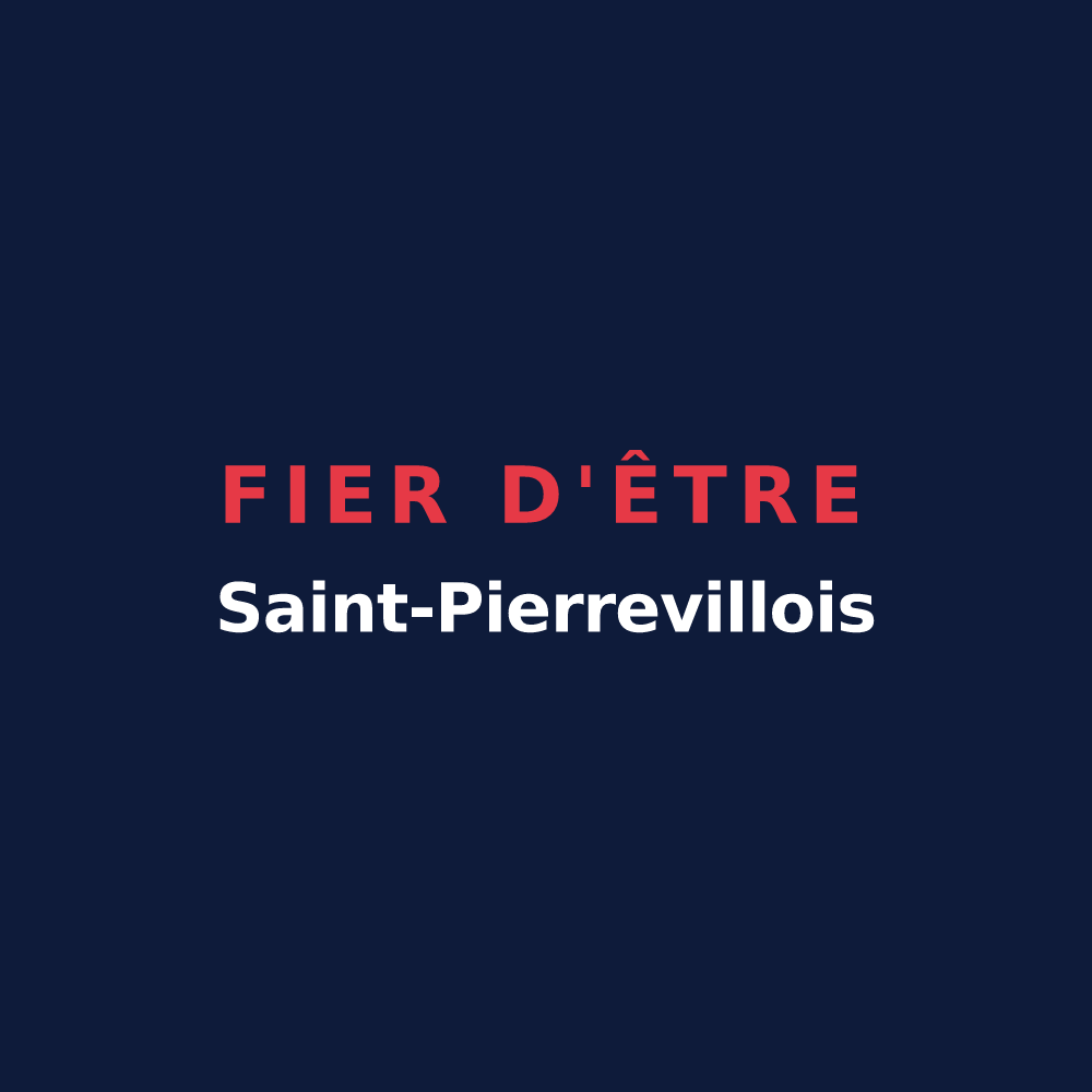 T-shirt « Fier d'être Saint-Pierrevillois » — design pour Saint-Pierreville