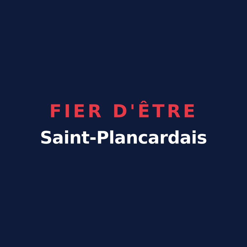 T-shirt « Fier d'être Saint-Plancardais » — design pour Saint-Plancard