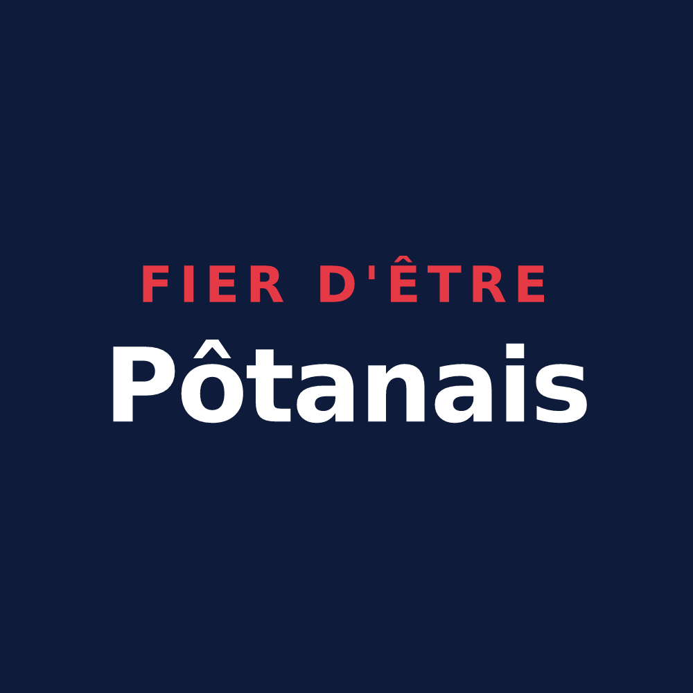 T-shirt « Fier d'être Pôtanais » — design pour Saint-Pôtan