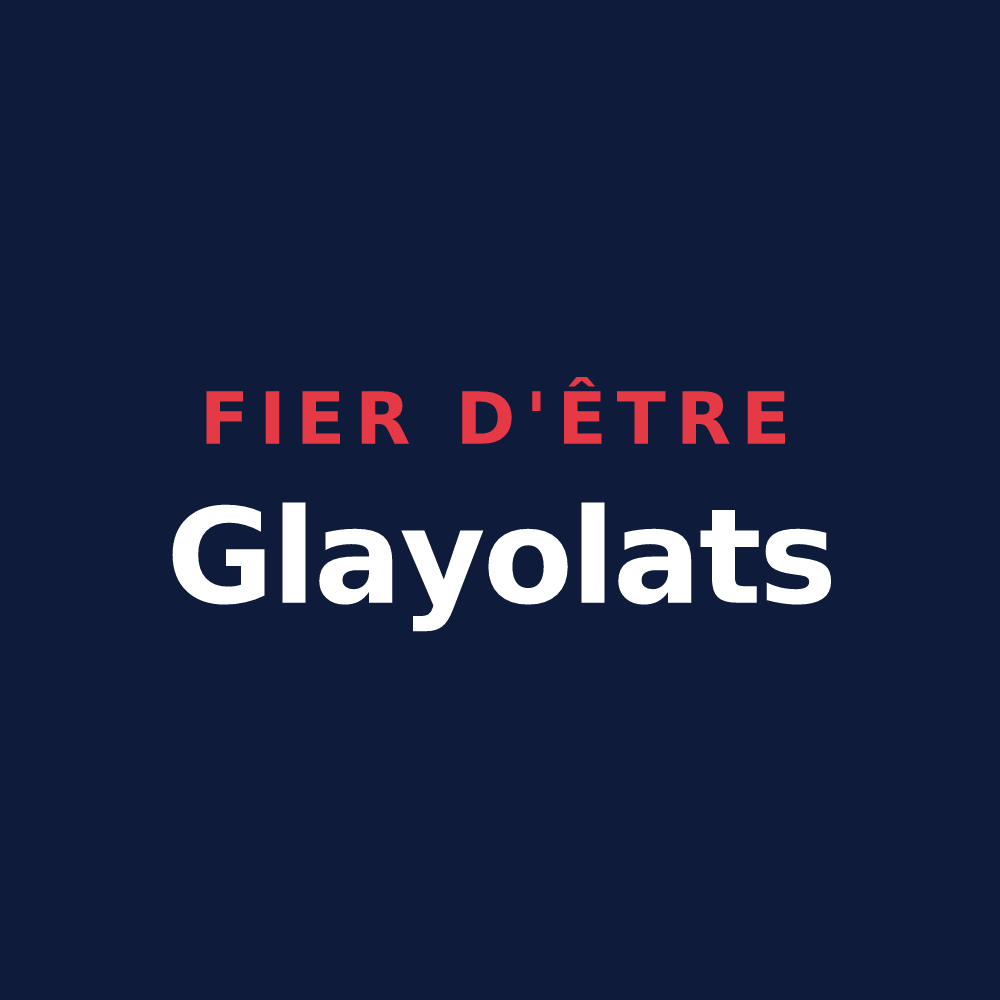T-shirt « Fier d'être Glayolats » — design pour Saint-Pouange