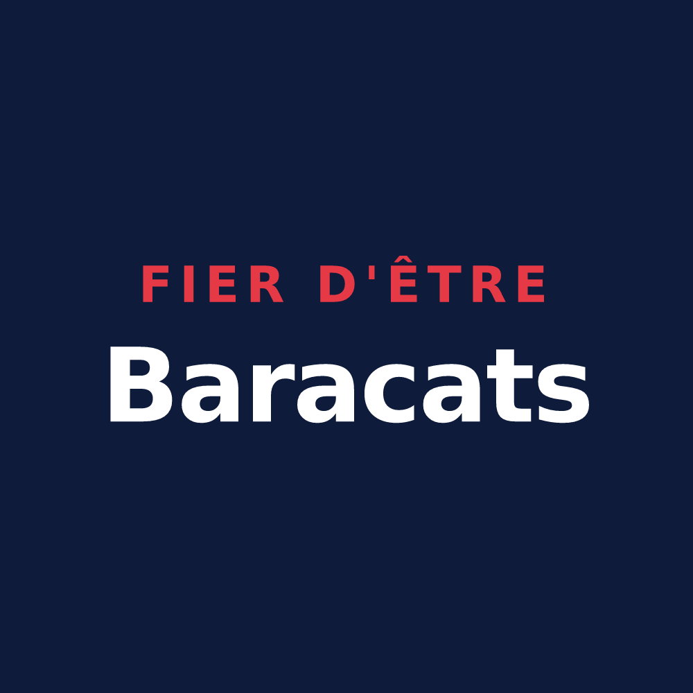 T-shirt « Fier d'être Baracats » — design pour Saint-Priest-la-Feuille