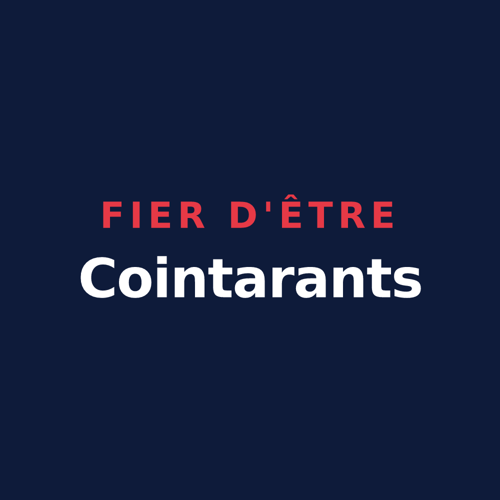 T-shirt « Fier d'être Cointarants » — design pour Saint-Régis-du-Coin