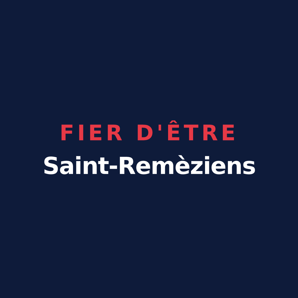 T-shirt « Fier d'être Saint-Remèziens » — design pour Saint-Remèze