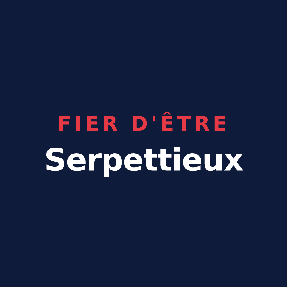 T-shirt « Fier d'être Serpettieux » — design pour Saint-Remimont