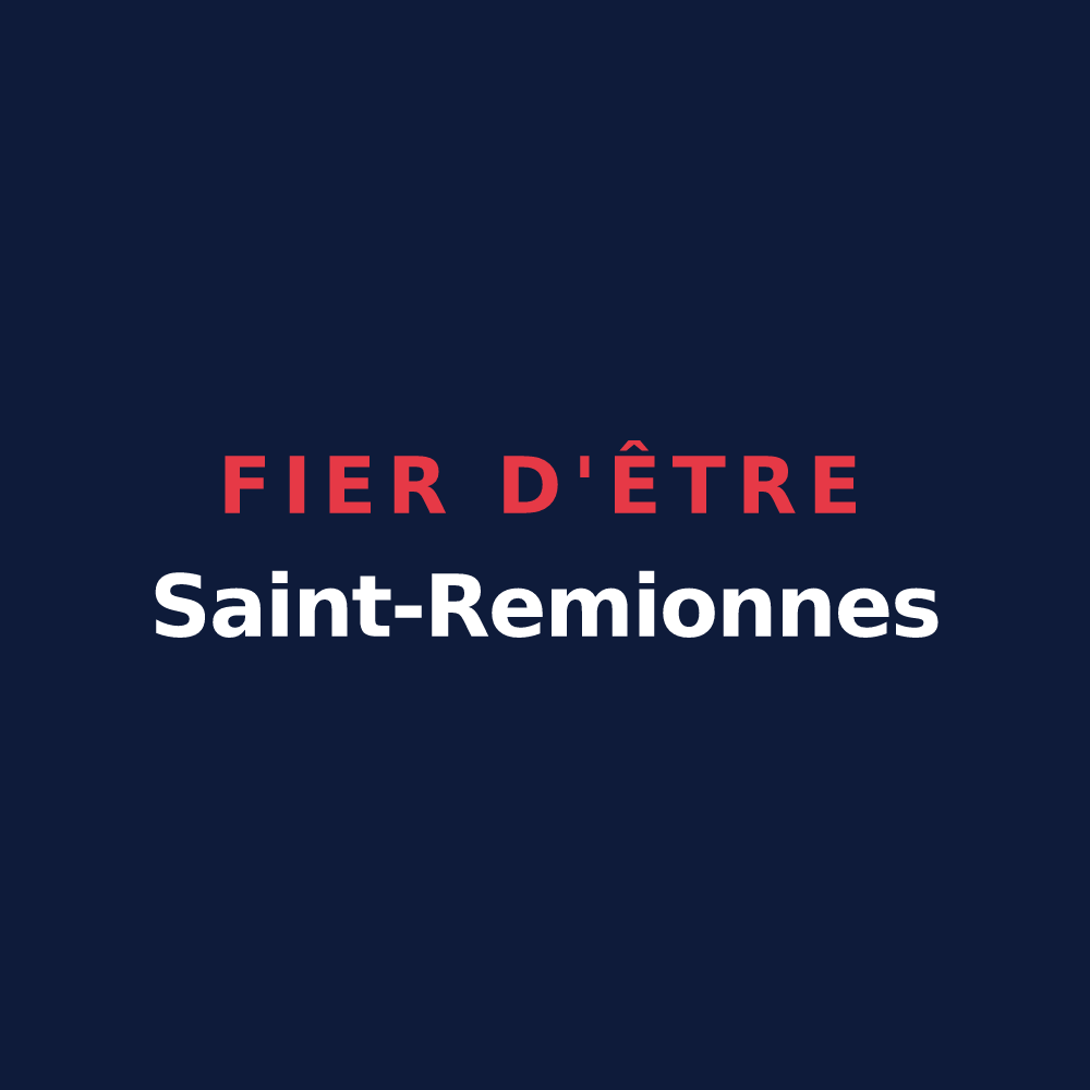 T-shirt « Fier d'être Saint-Remionnes » — design pour Saint-Remy-la-Calonne