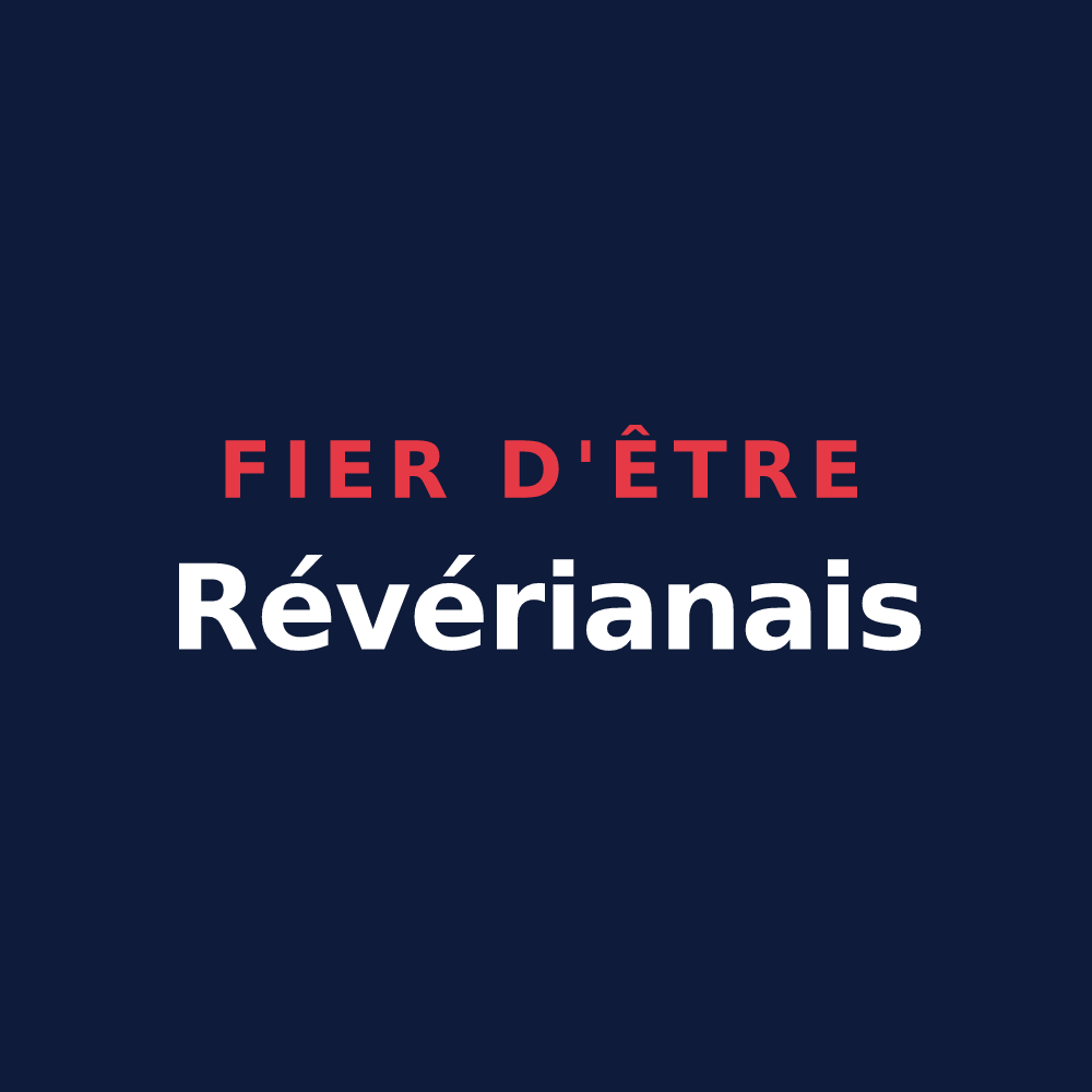 T-shirt « Fier d'être Révérianais » — design pour Saint-Révérien