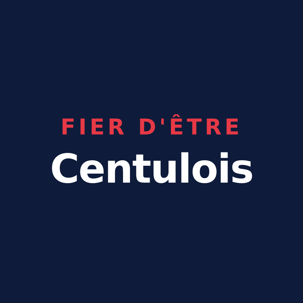 T-shirt « Fier d'être Centulois » — design pour Saint-Riquier