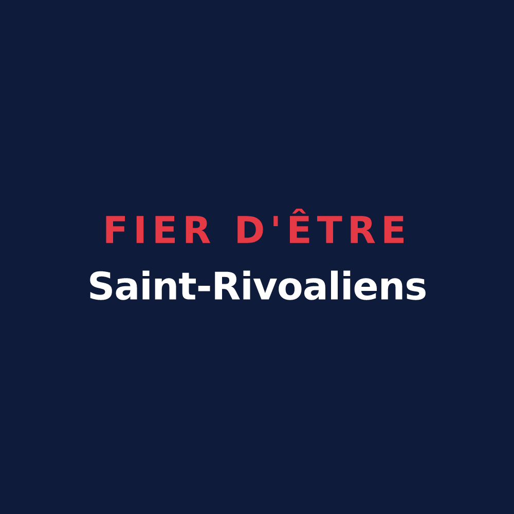 T-shirt « Fier d'être Saint-Rivoaliens » — design pour Saint-Rivoal