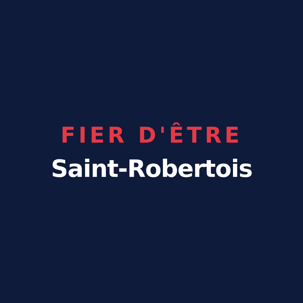 T-shirt « Fier d'être Saint-Robertois » — design pour Saint-Robert