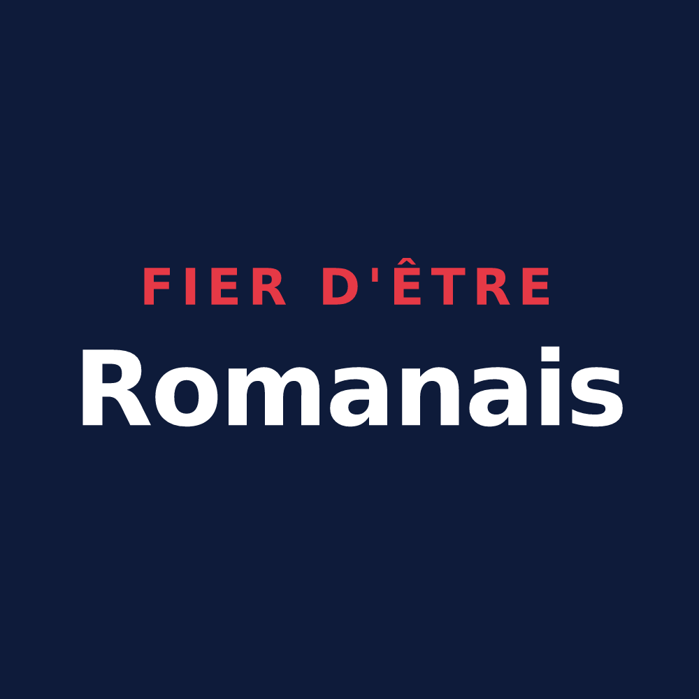 T-shirt « Fier d'être Romanais » — design pour Saint-Romain-de-Colbosc