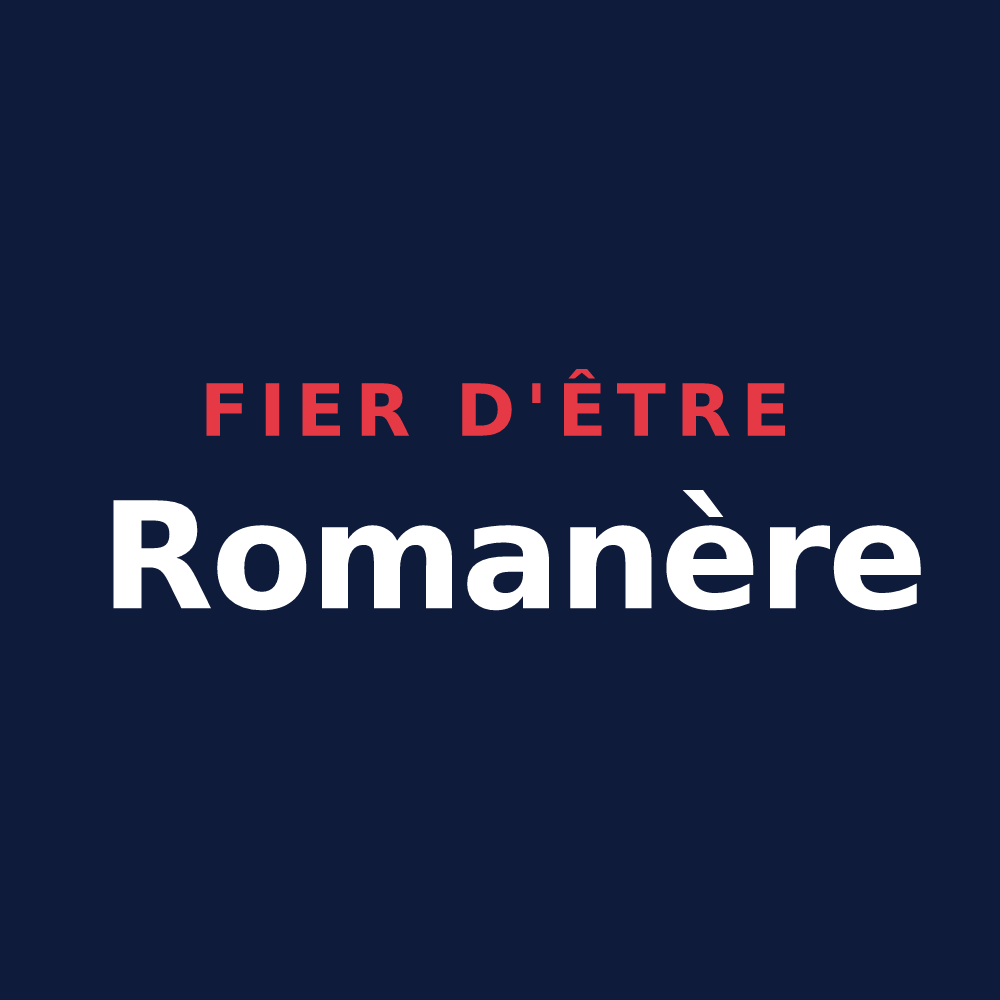 T-shirt « Fier d'être Romanère » — design pour Saint-Romain-en-Gal