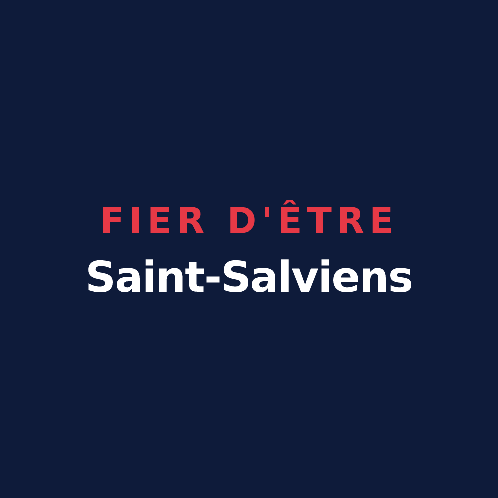T-shirt « Fier d'être Saint-Salviens » — design pour Saint-Saire