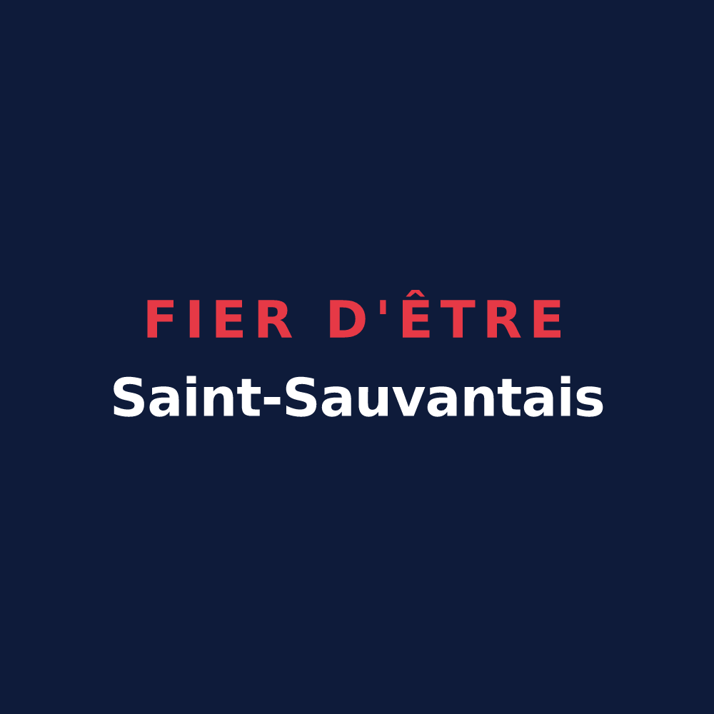 T-shirt « Fier d'être Saint-Sauvantais » — design pour Saint-Sauvant