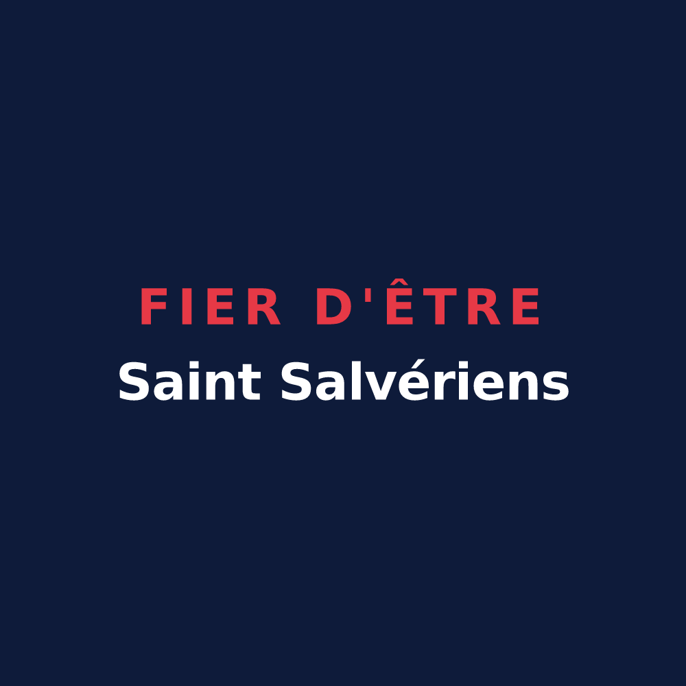T-shirt « Fier d'être Saint Salvériens » — design pour Saint-Sauveur