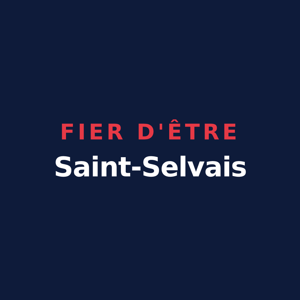 T-shirt « Fier d'être Saint-Selvais » — design pour Saint-Selve