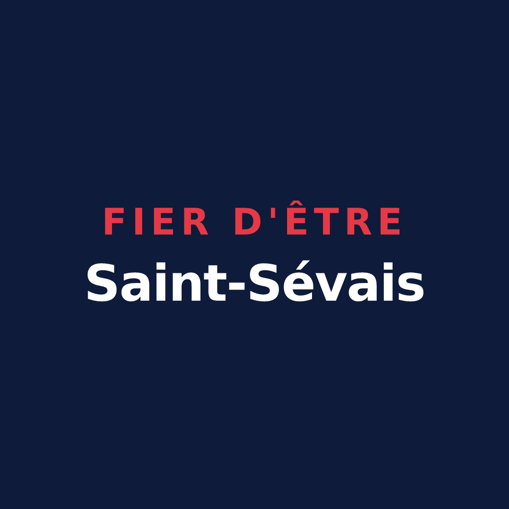 T-shirt « Fier d'être Saint-Sévais » — design pour Saint-Sève