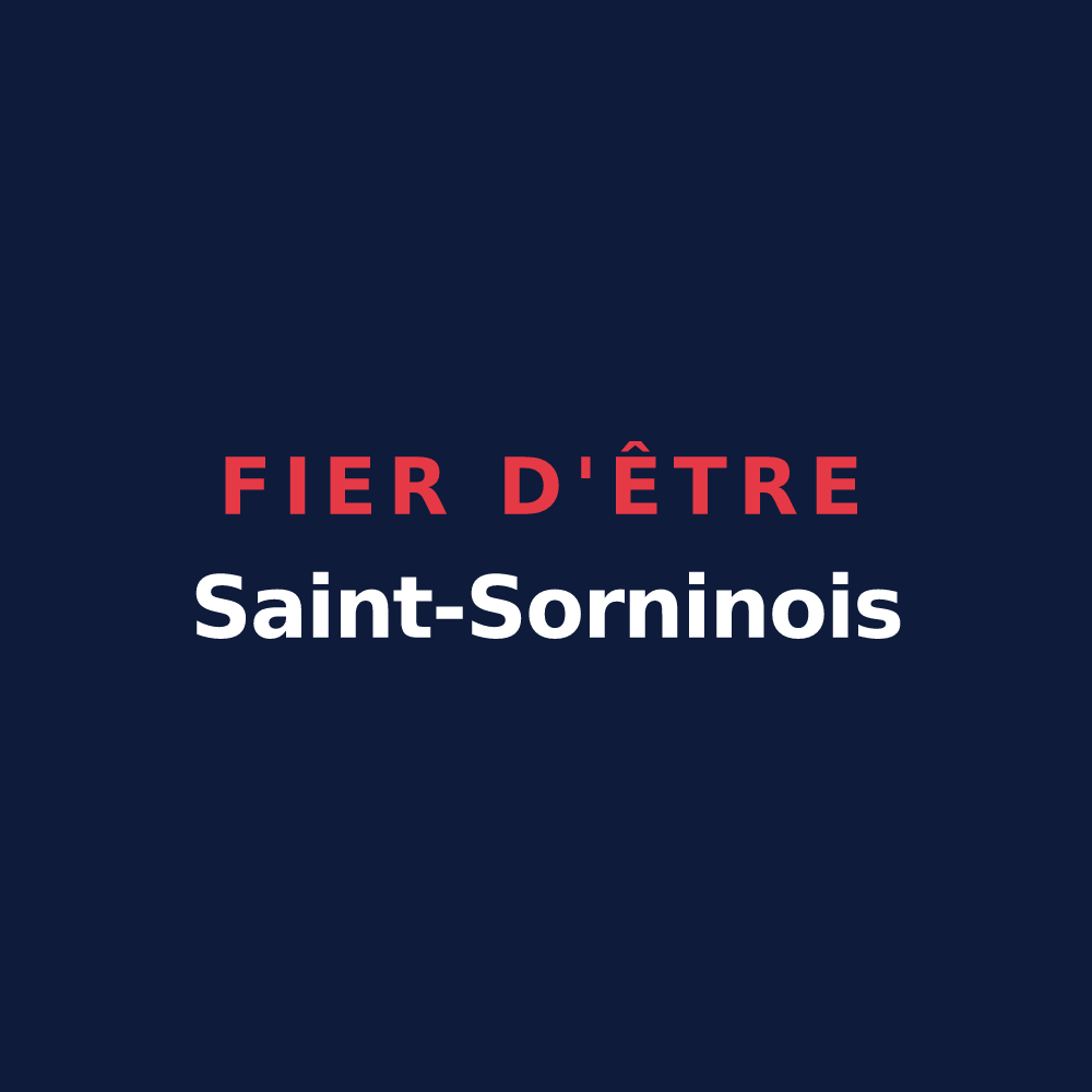 T-shirt « Fier d'être Saint-Sorninois » — design pour Saint-Sornin
