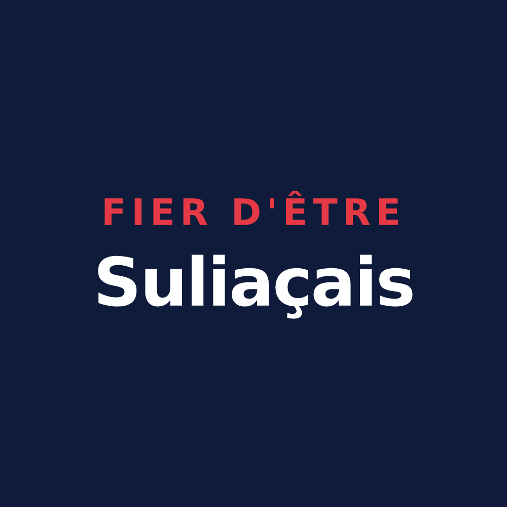T-shirt « Fier d'être Suliaçais » — design pour Saint-Suliac