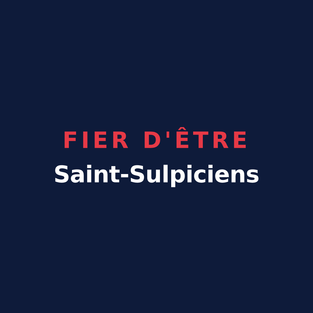 T-shirt « Fier d'être Saint-Sulpiciens » — design pour Saint-Sulpice-de-Royan