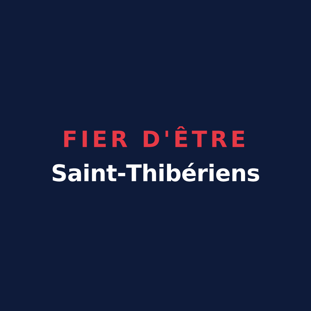 T-shirt « Fier d'être Saint-Thibériens » — design pour Saint-Thibéry