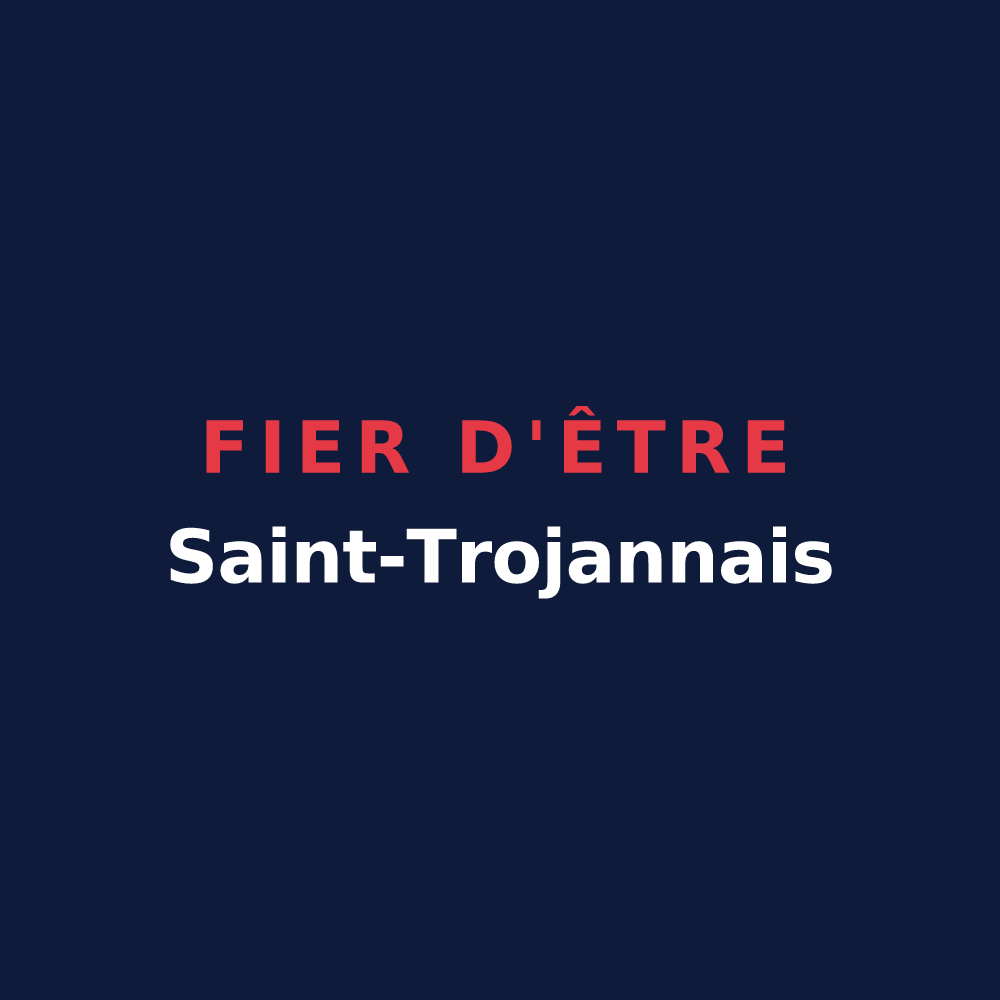 T-shirt « Fier d'être Saint-Trojannais » — design pour Saint-Trojan-les-Bains