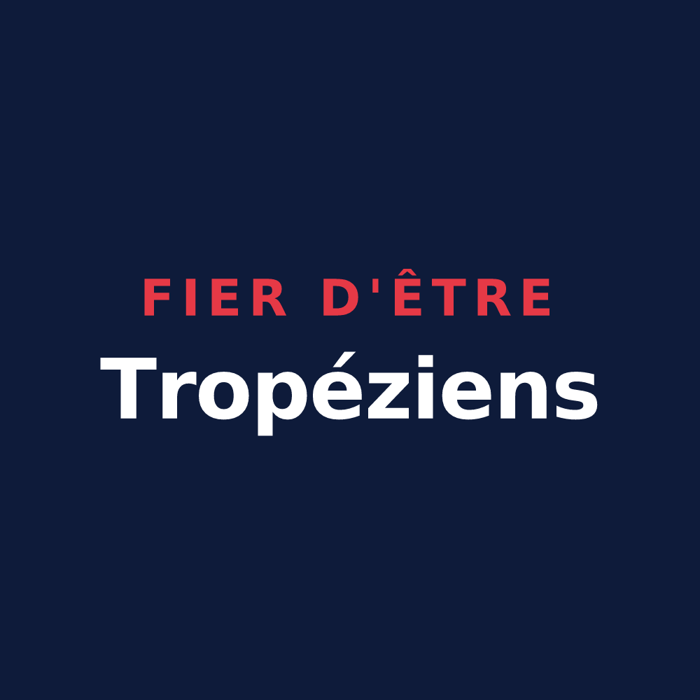T-shirt « Fier d'être Tropéziens » — design pour Saint-Tropez