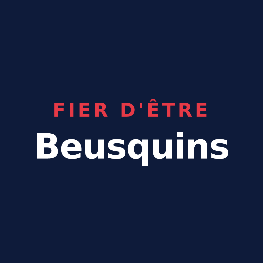 T-shirt « Fier d'être Beusquins » — design pour Saint-Usage