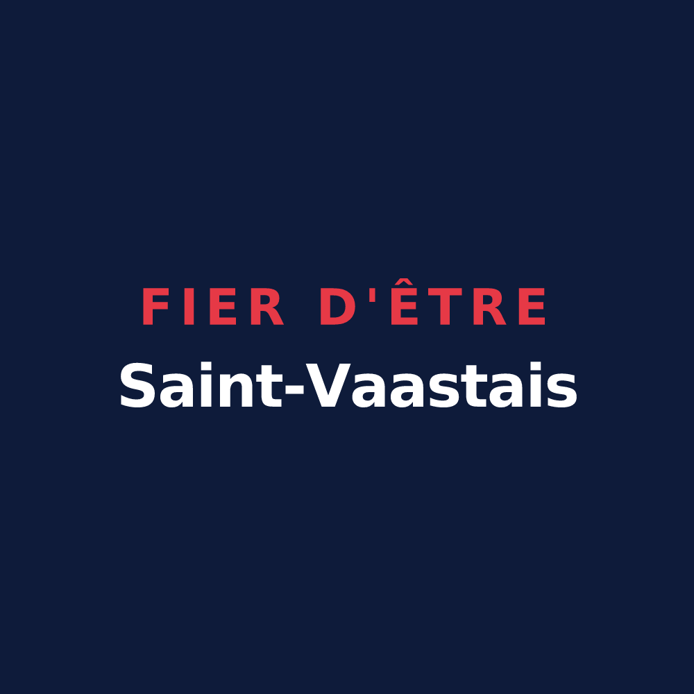 T-shirt « Fier d'être Saint-Vaastais » — design pour Saint-Vaast-la-Hougue