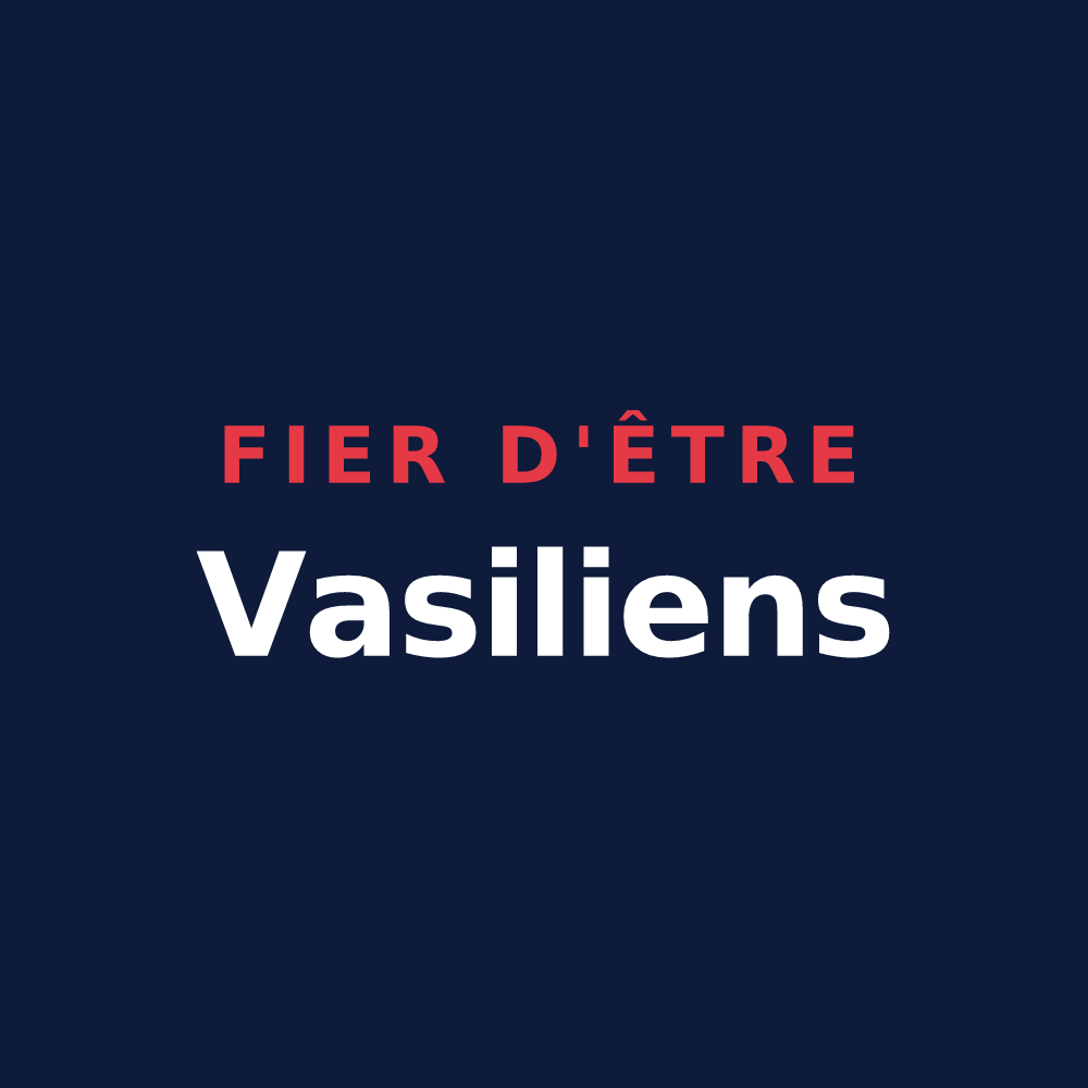 T-shirt « Fier d'être Vasiliens » — design pour Saint-Vaize