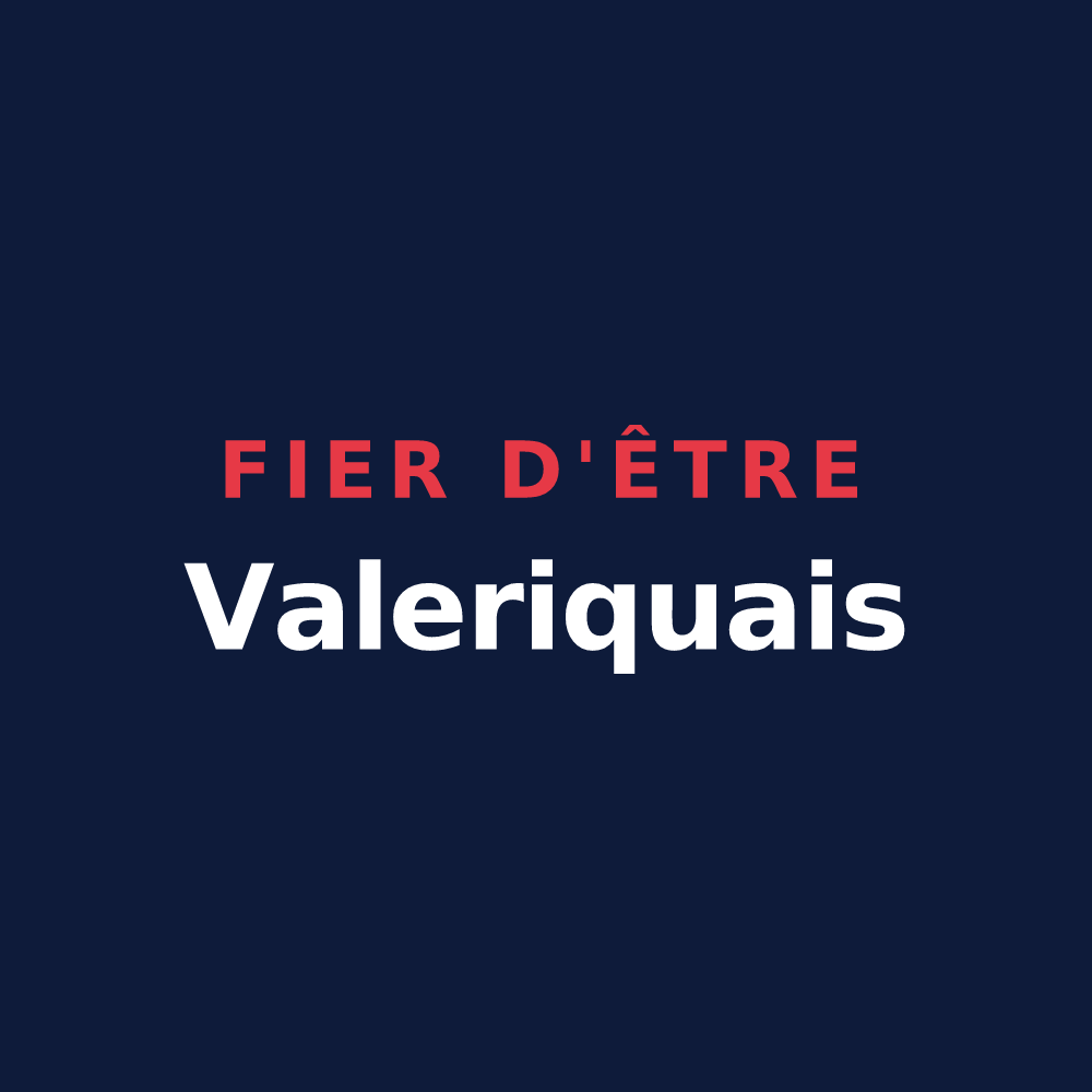 T-shirt « Fier d'être Valeriquais » — design pour Saint-Valery-en-Caux