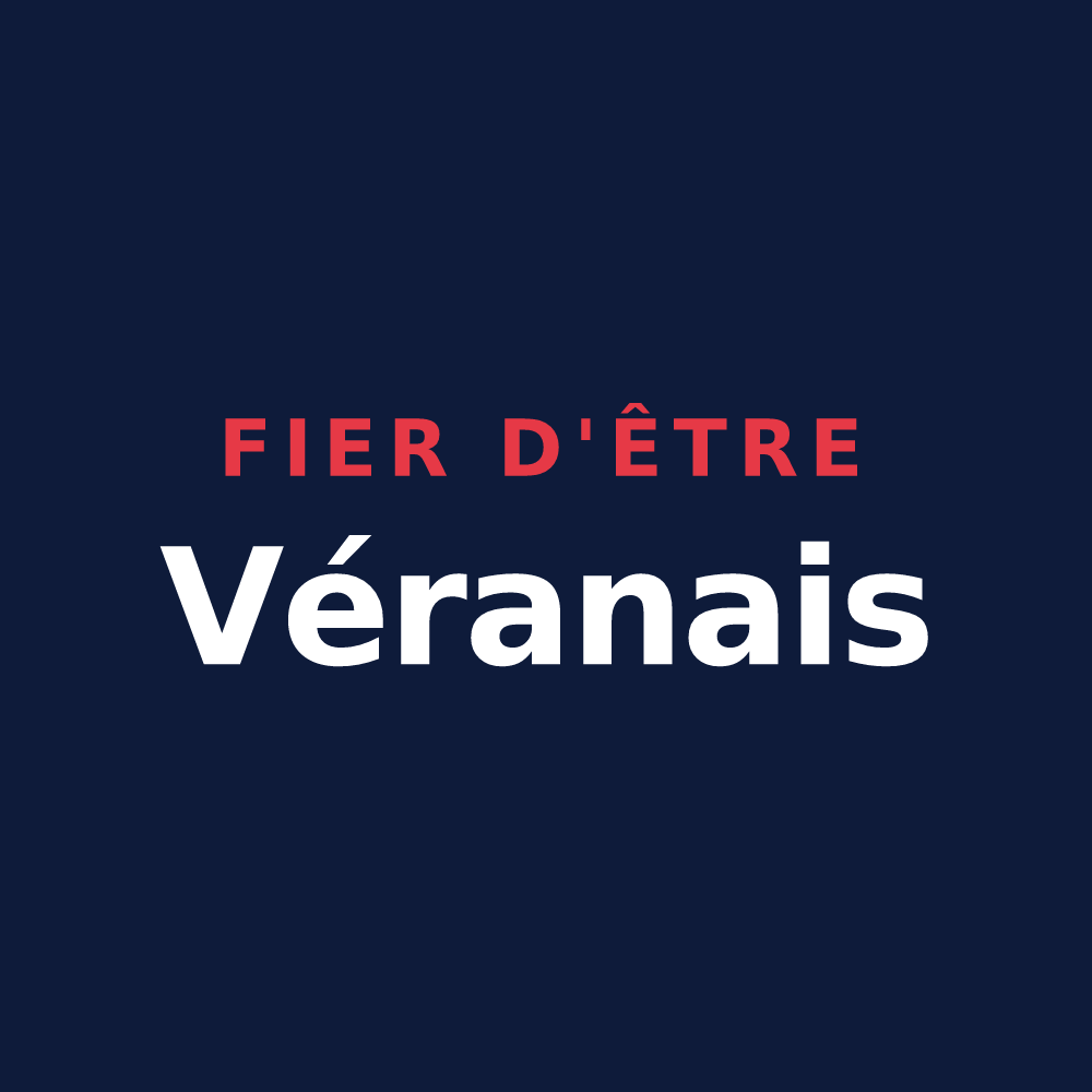T-shirt « Fier d'être Véranais » — design pour Saint-Vérand