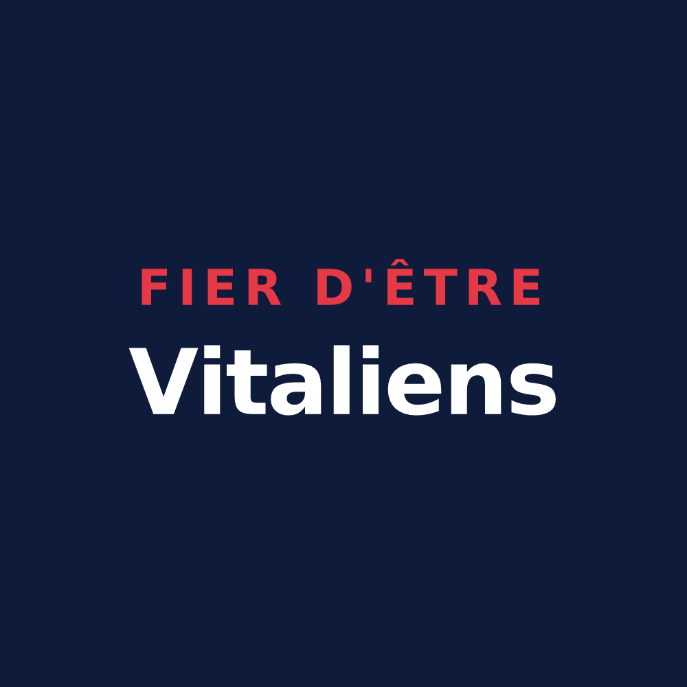 T-shirt « Fier d'être Vitaliens » — design pour Saint-Viaud