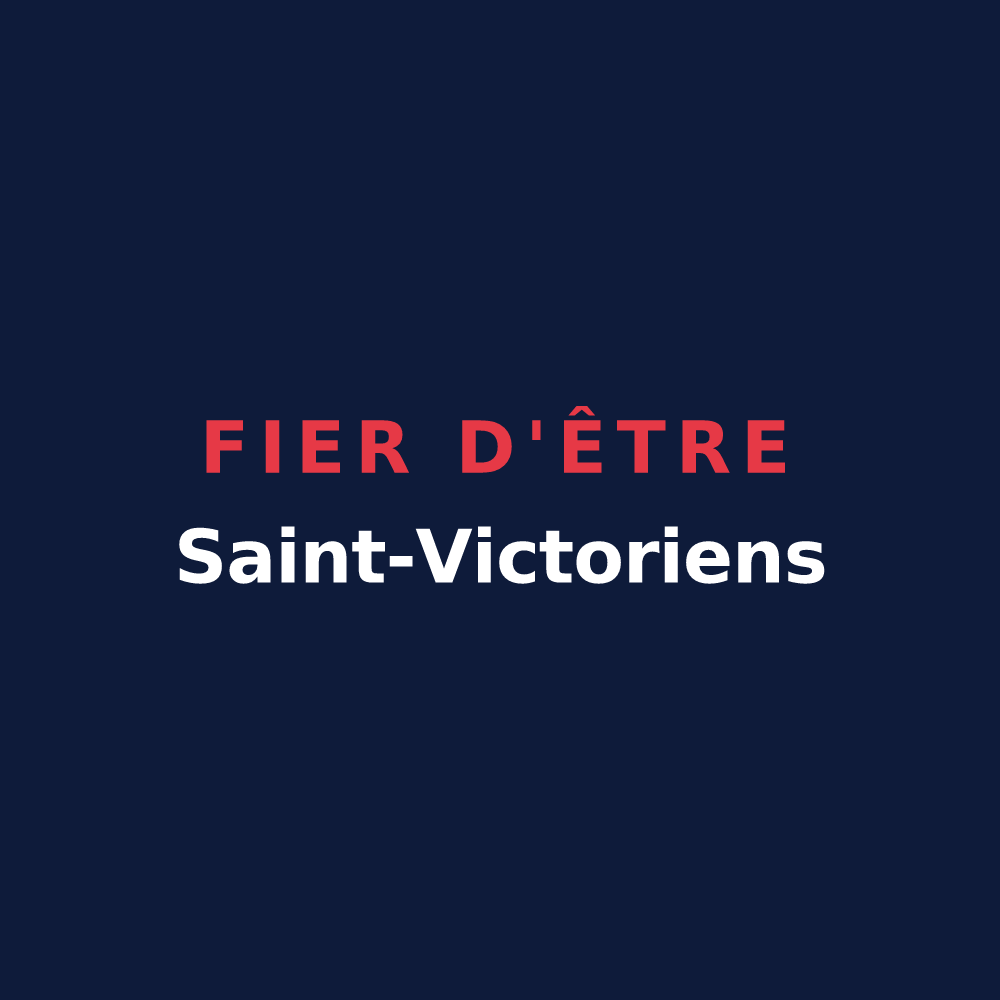 T-shirt « Fier d'être Saint-Victoriens » — design pour Saint-Victeur