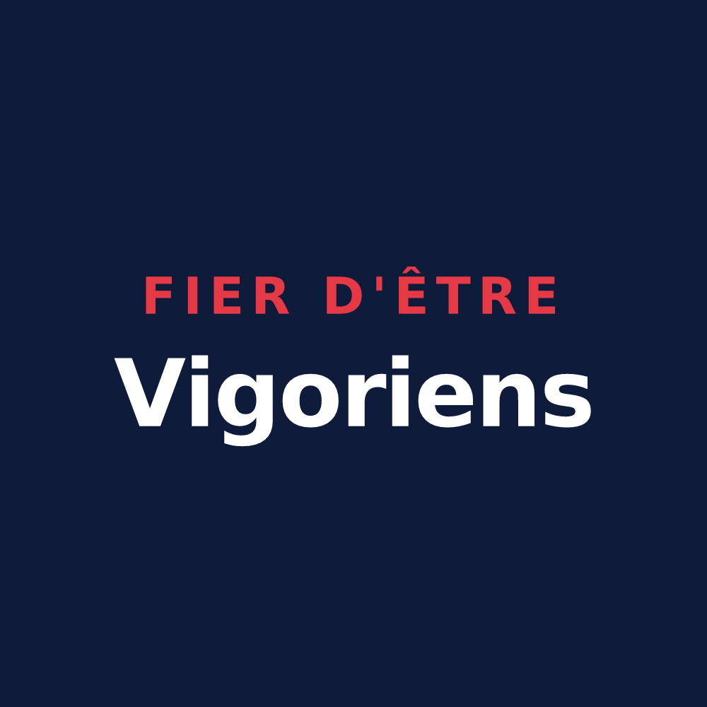 T-shirt « Fier d'être Vigoriens » — design pour Saint-Vigor