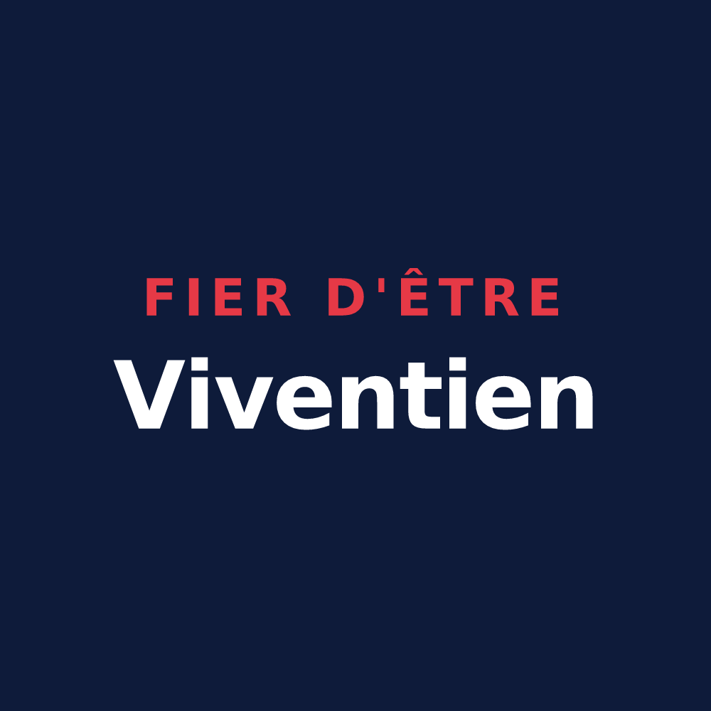 T-shirt « Fier d'être Viventien » — design pour Saint-Vincent-des-Prés